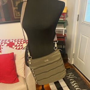 Baggallini olive/army green Crossbody Bag